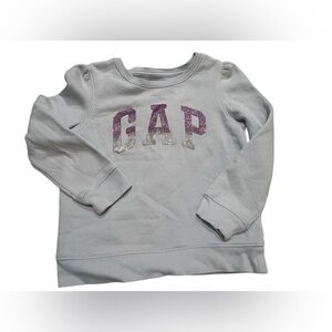 Baby Gap Girls Blue Sweatshirt; Size 5